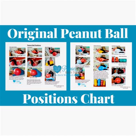 Original Peanut Ball Positions Chart - Premier Birth Tools