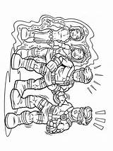 Super Heroes Squad Coloring Pages sketch template