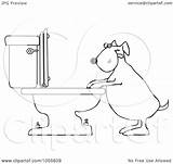 Royalty Free Vector Clip Art Illustration Of A Coloring Page Outline  sketch template