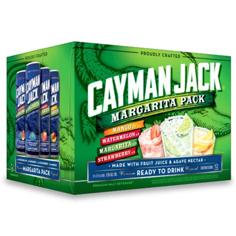 Cayman Jack® Ready To Drink Margarita Variety Pack, 12 cans / 12 fl oz ...