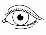Eye Coloring Pages  Free Printable For Kids sketch template