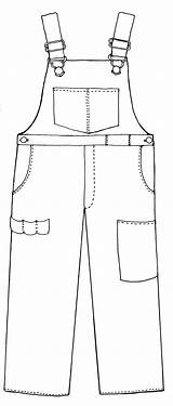 Overalls Coloring Printable Coloring Pages sketch template