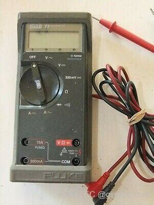 FLUKE 77 Multimeter w/leads - GiMiTEC