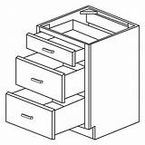 Drawer Coloring Pages sketch template
