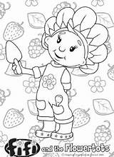 Fifi Coloring Pages sketch template