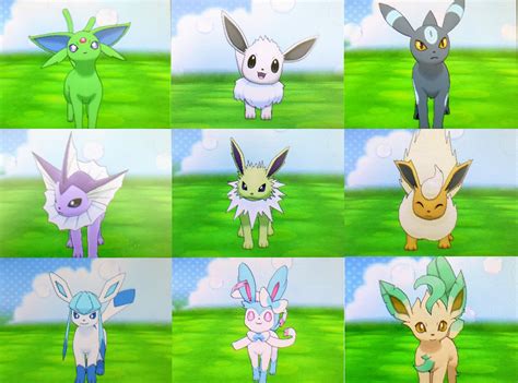 All Shiny Eeveelutions | Pokemon | Know Your Meme