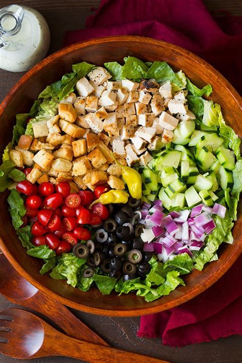 Grilled Chicken Chopped Salad with Italian Dressing - Cooking Classy