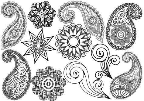 Paisley Vector Pack Two - Download Free Vector Art, Stock Graphics & Images