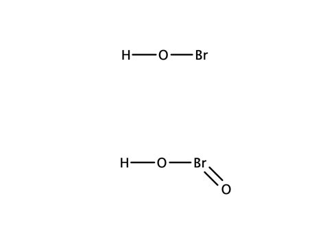 Both bromous acid $\left(\mathrm{HBrO}_2\right)$ and hypobro | Quizlet