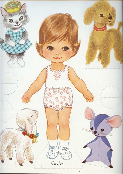 Little girl | Vintage paper dolls, Paper dolls, Paper dolls printable