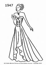 Prom Dress Pages Coloring Pages sketch template