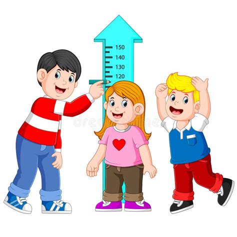 Kids Measuring Clipart