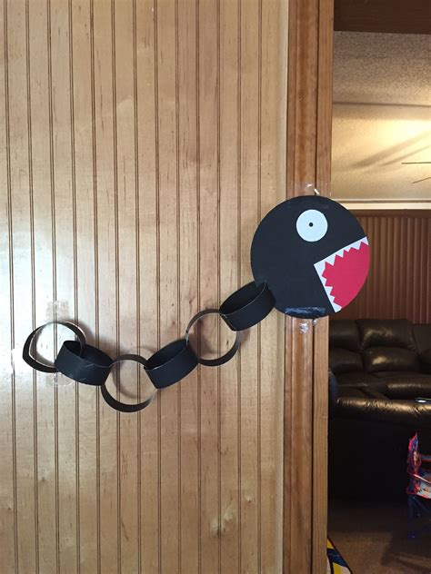 Diy super Mario chain chomp | Mario party, Chain chomp, Diy chain