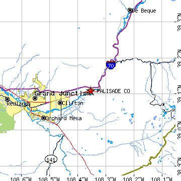 Palisade, Colorado (CO) ~ population data, races, housing & economy