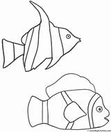 Angel Fish Coloring Pages sketch template