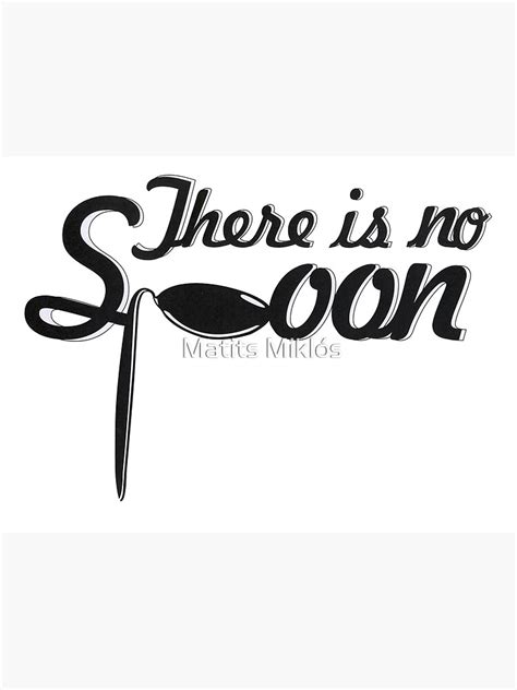 "there is no spoon" Canvas Print for Sale by ShamanKid | Redbubble