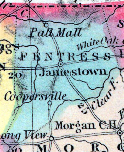 Fentress County, Tennessee, 1857 | House Divided