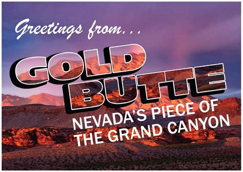 Gold Butte Introduced in the House - Friends of Nevada Wilderness