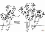 Tropical Beach coloring Page  Free Printable Coloring Pages sketch template
