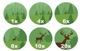 Binocular Magnification Chart 2022 | Step-By-Step Guide