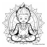 Chakra Coloring Pages  Free & Printable sketch template