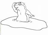 Coloring Page Gopher Or Prairie Dog Mammals >  sketch template