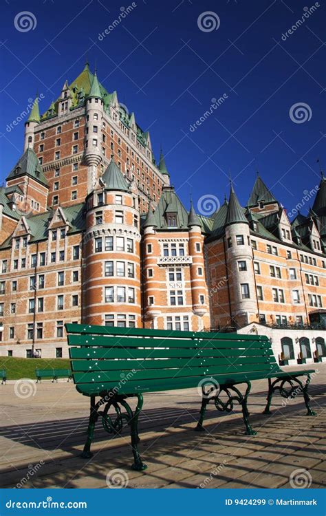 Chateau Frontenac stock image. Image of national, history - 9424299