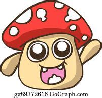 900+ Mushroom Cartoon Illustration Clip Art | Royalty Free - GoGraph