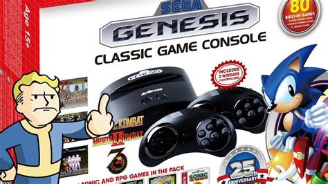 AtGames Sega Genesis Plug & Play Review - YouTube