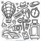 Travel Coloring Pages Printable Sketch Page sketch template