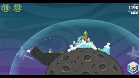 Angry Birds Space Walkthrough Level 2-7 - YouTube