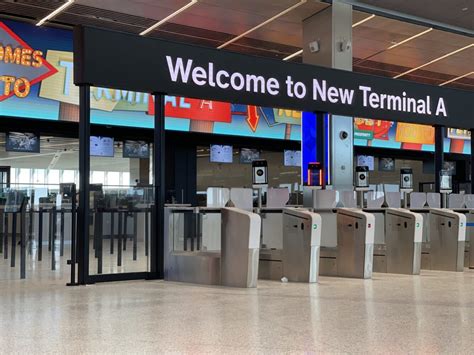 What's Inside The New Terminal A at Newark Liberty Int'l Airport (EWR ...