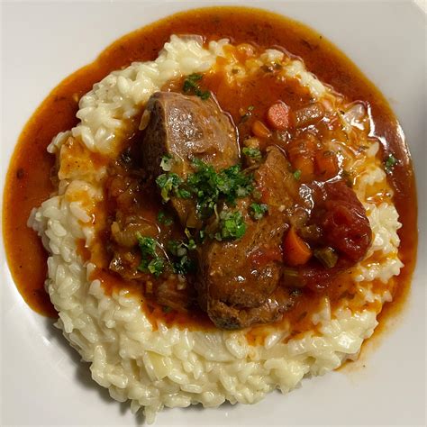 Osso bucco with risotto : r/seriouseats