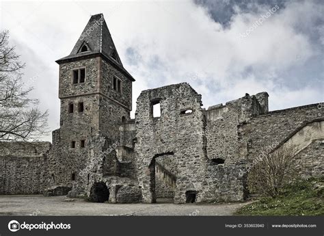 Frankenstein Castle Darmstadt Hesse Germany Nature Park Bergstrasse ...