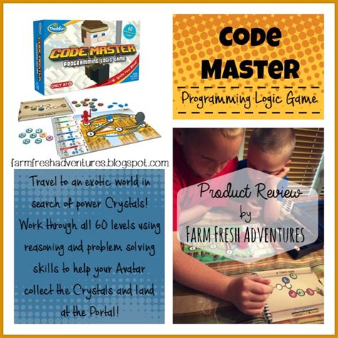 Farm Fresh Adventures: Code Master ~ A Programming Logic Game {Product Review}