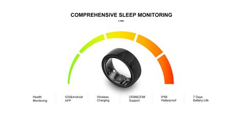 Smart Health Ring connect phone track sleep monitor health with ...