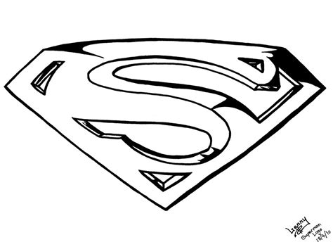 Free Superman Logo Coloring Pages, Download Free Superman Logo Coloring Pages png images, Free ...