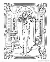 vampire coloring Pages dracula Coloring4free  Coloring4Freecom sketch template