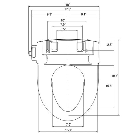 Buy a SmartBidet SB-1000 Bidet Toilet Seat | Many Bidets