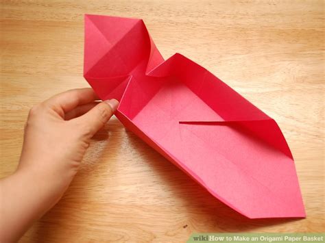 How to Make an Origami Paper Basket: 8 Steps (with Pictures)