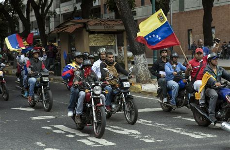 Maduro's muscle: Motorcycle gangs known as 'colectivos' are the ...