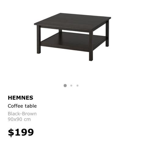 IKEA Hemnes Coffee Table, Furniture & Home Living, Furniture, Tables & Sets on Carousell