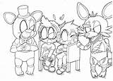 Animatronics coloring Pages To Download And Print For Free sketch template