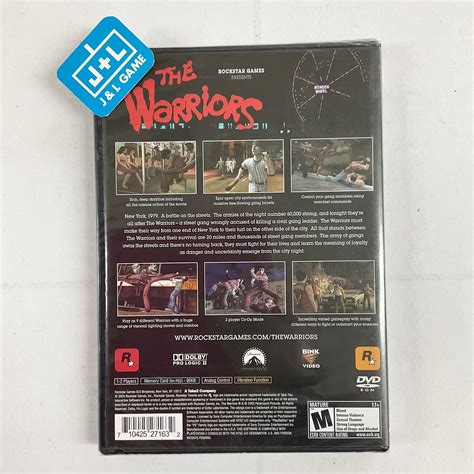 The Warriors - (PS2) PlayStation 2 – J&L Video Games New York City