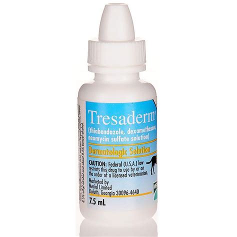 Tresaderm 7.5 ml for Dogs & Cats | Free Shipping* | EP Rx