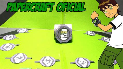 Ben 10 Omnitrix Papercraft