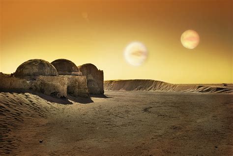 Tatooine’s Twin Suns | Star Wars Tatooine is a desert planet… | Flickr