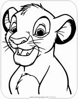 Simba Coloring Pages Printable sketch template