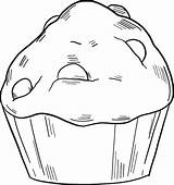 Muffin coloring Page  Free Printable Coloring Pages sketch template