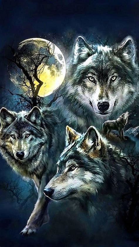 Cool Wolves iPhone Wallpapers - Wallpaper Cave